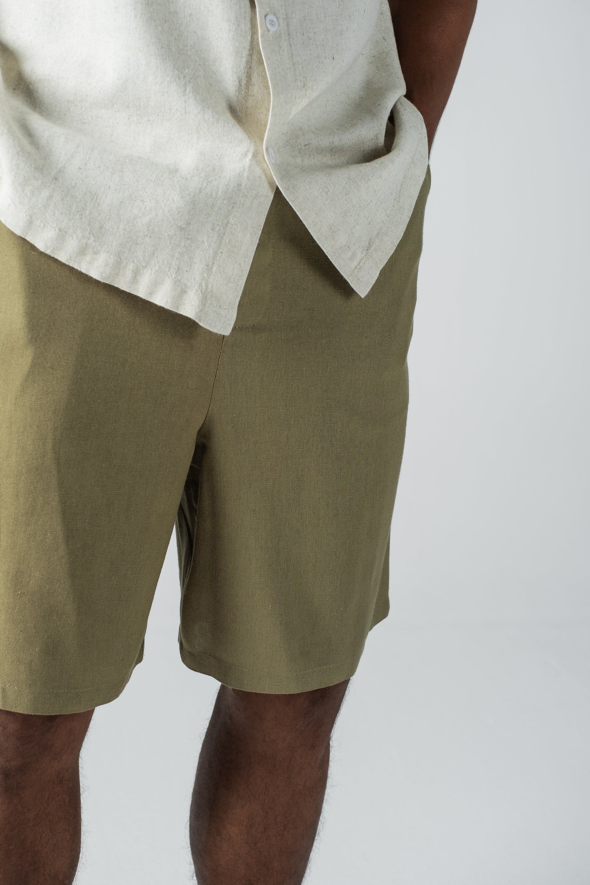 Men's Linen Shorts