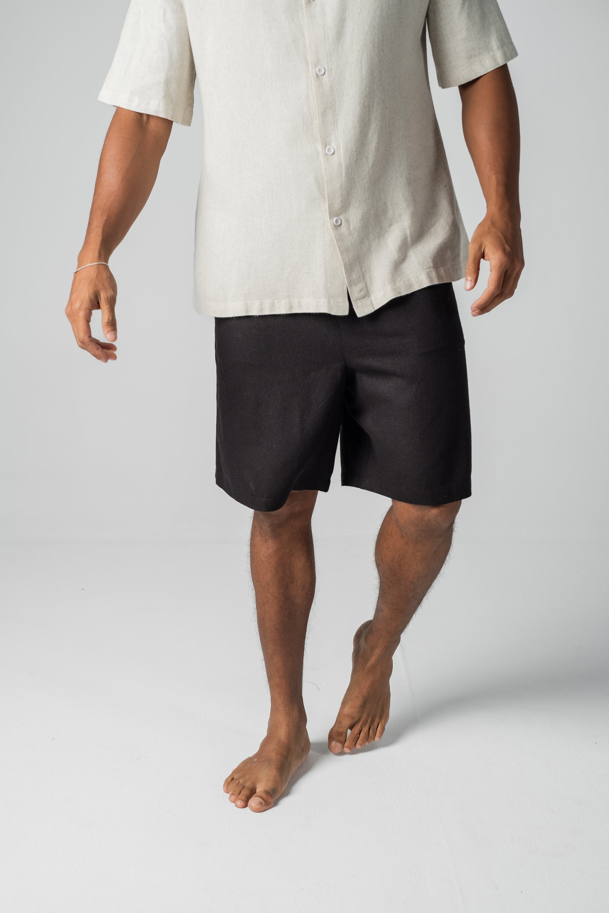 Men's Linen Shorts
