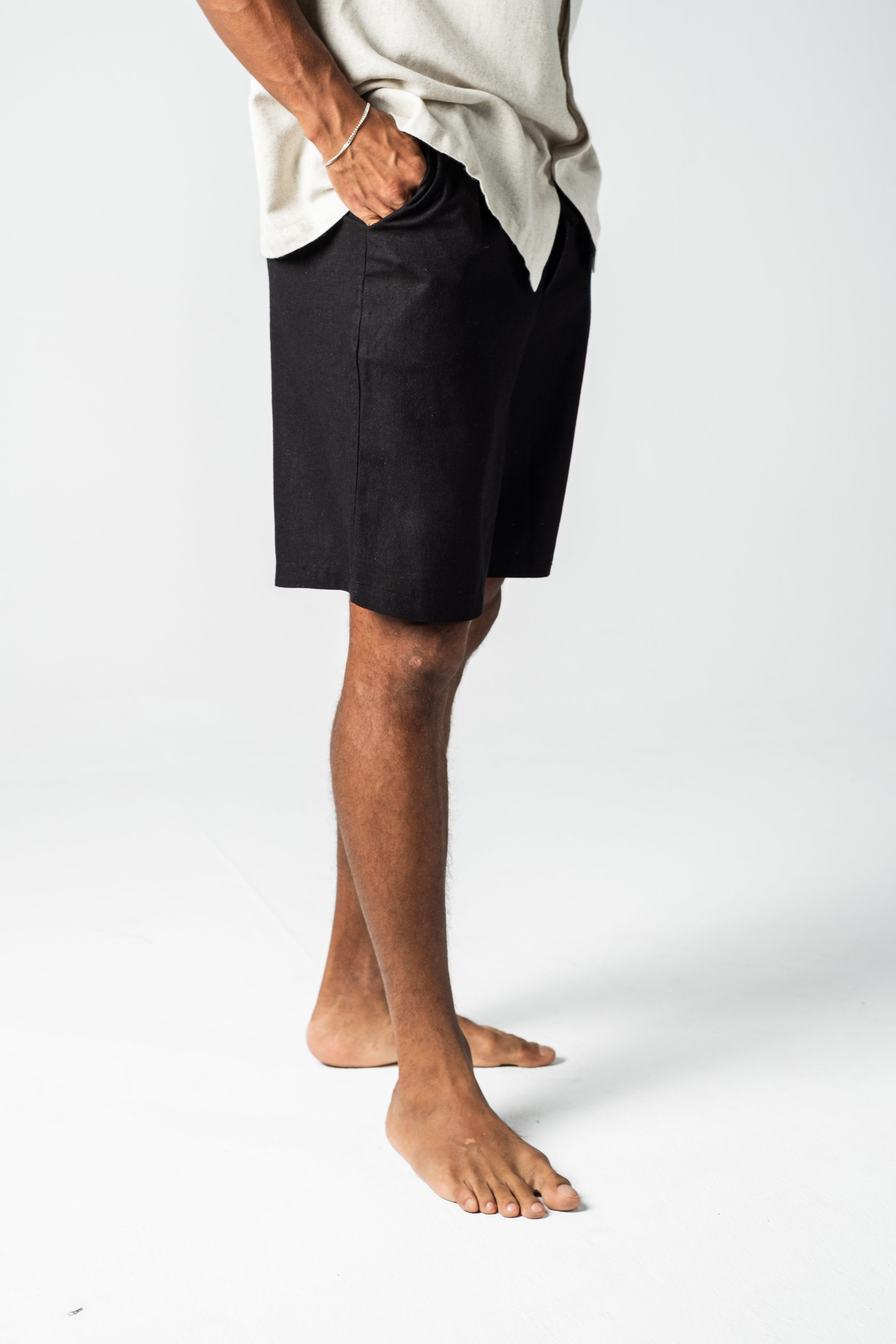 Men's Linen Shorts