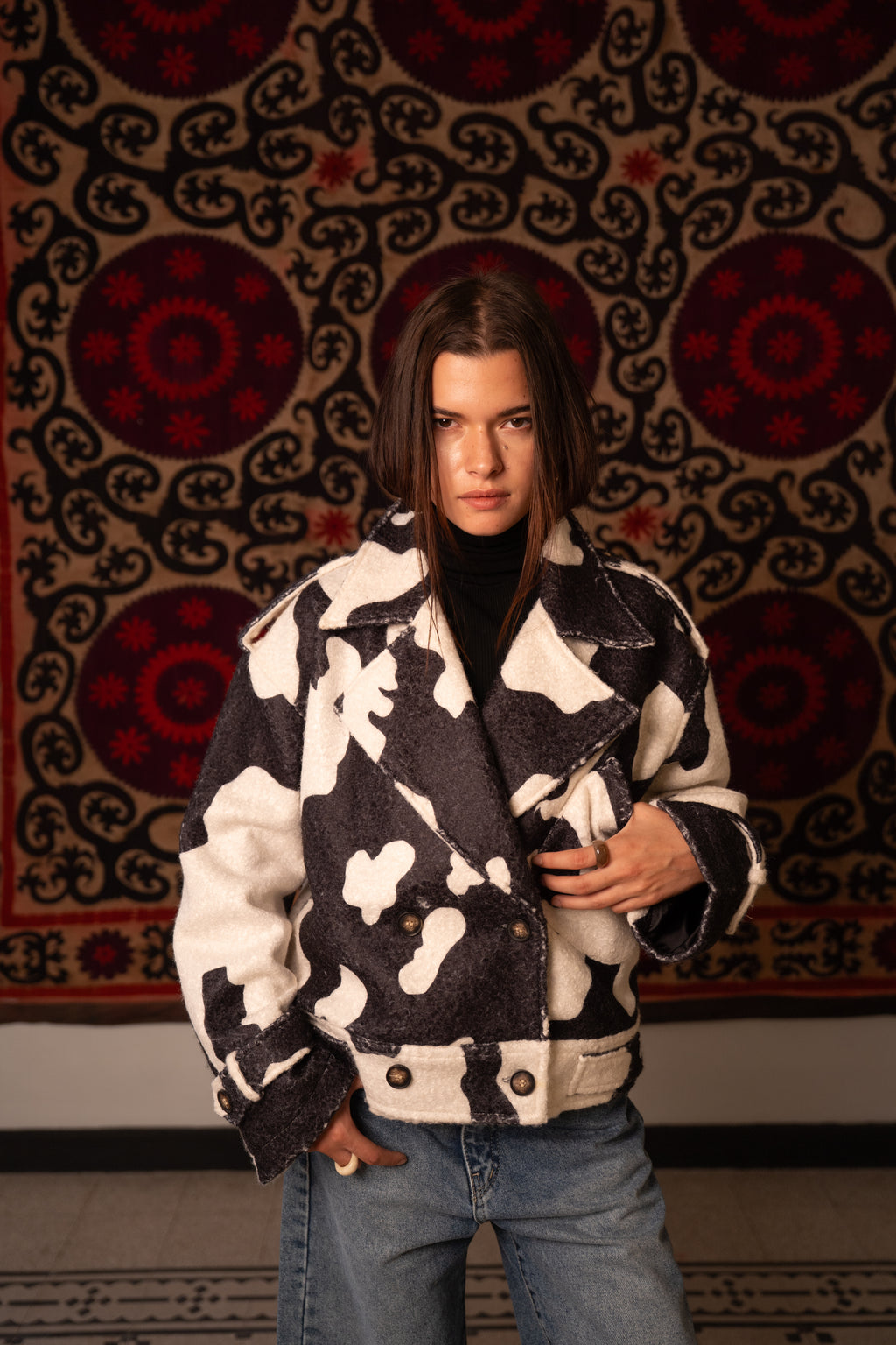 Moss Jacket in Black