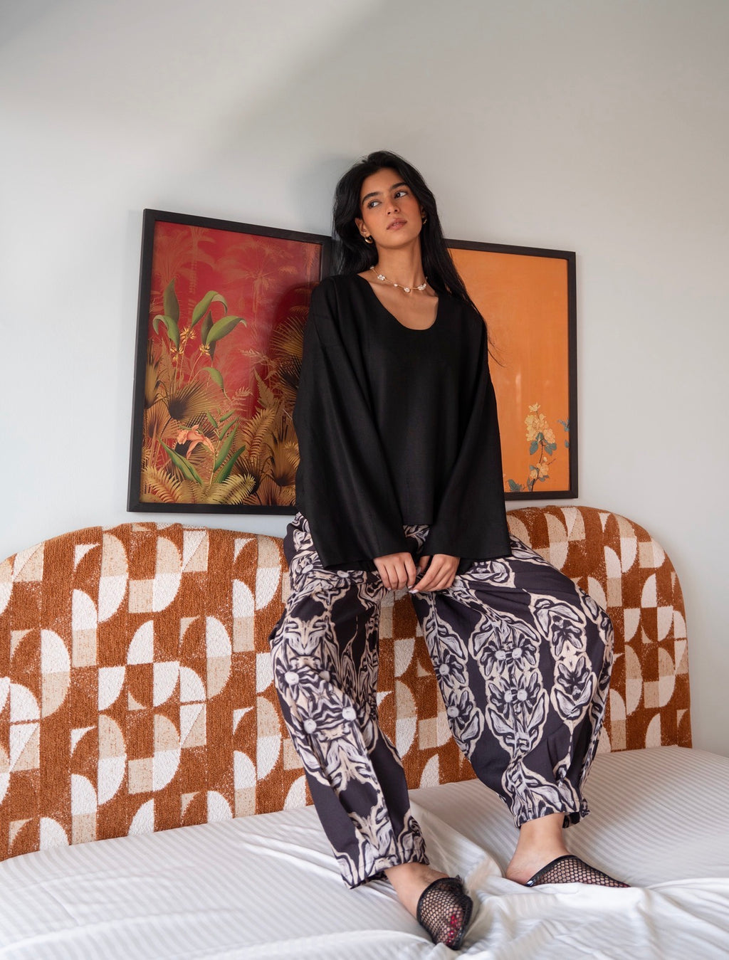 Fiesta Pants - Black