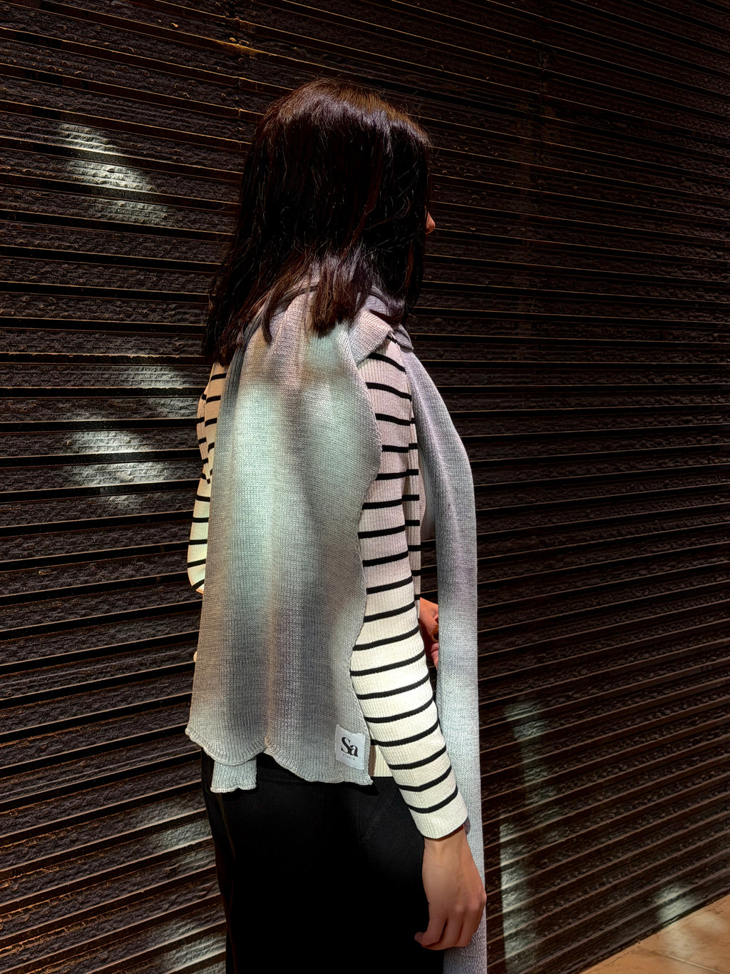 The Wavy wave Scarf