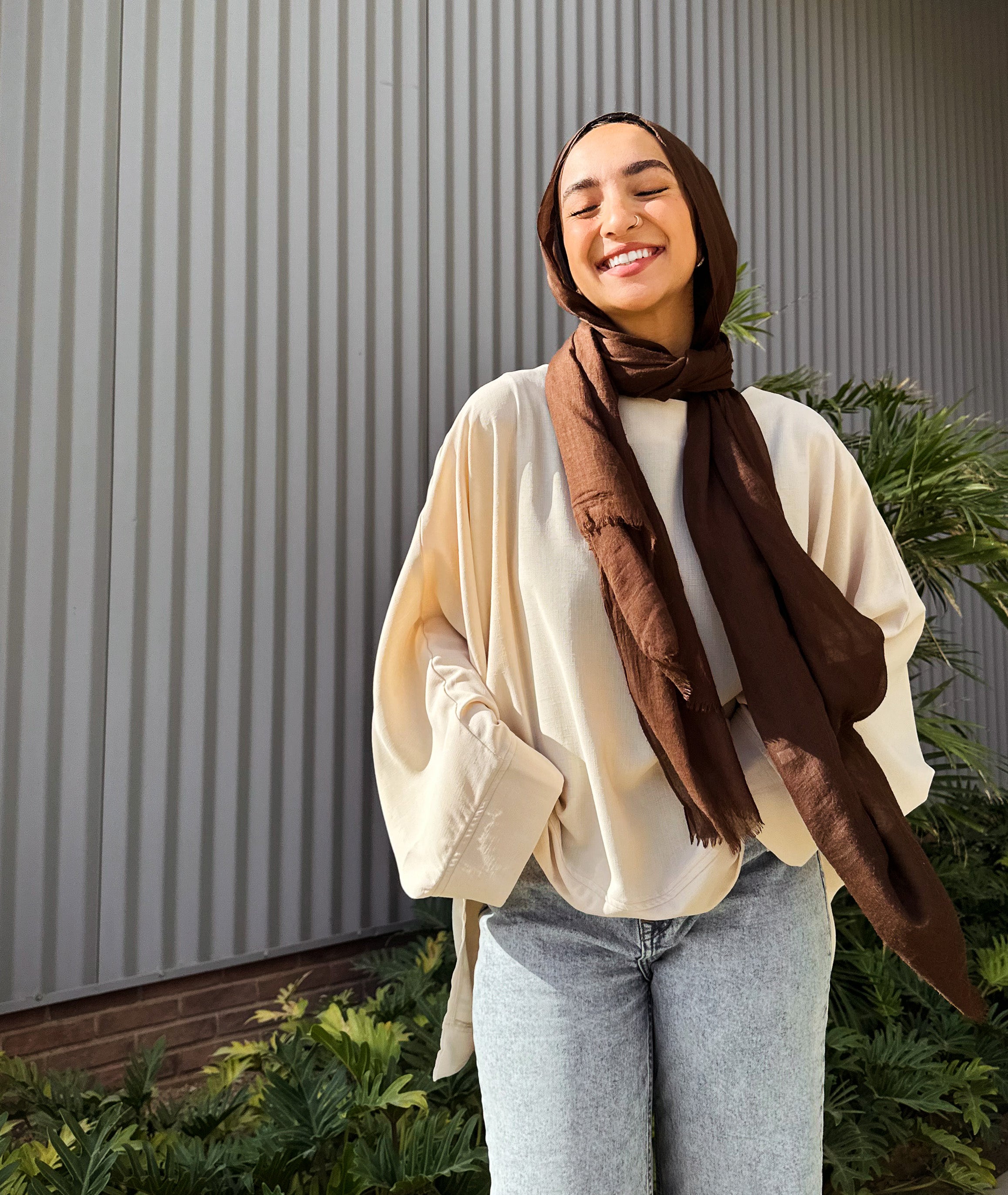 One Size Shirt - Beige