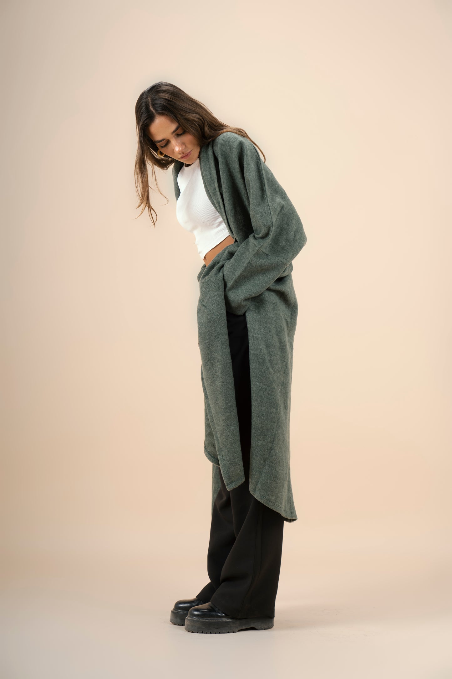 Simply Cozy Kimono - Olive