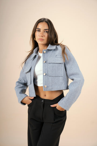 Essential Jacket - Light Blue