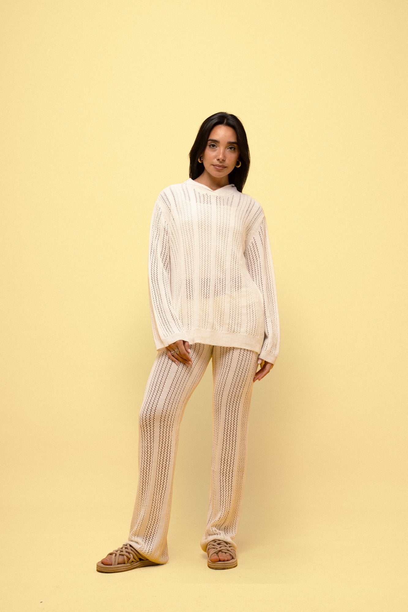 The Woven Set Off-White