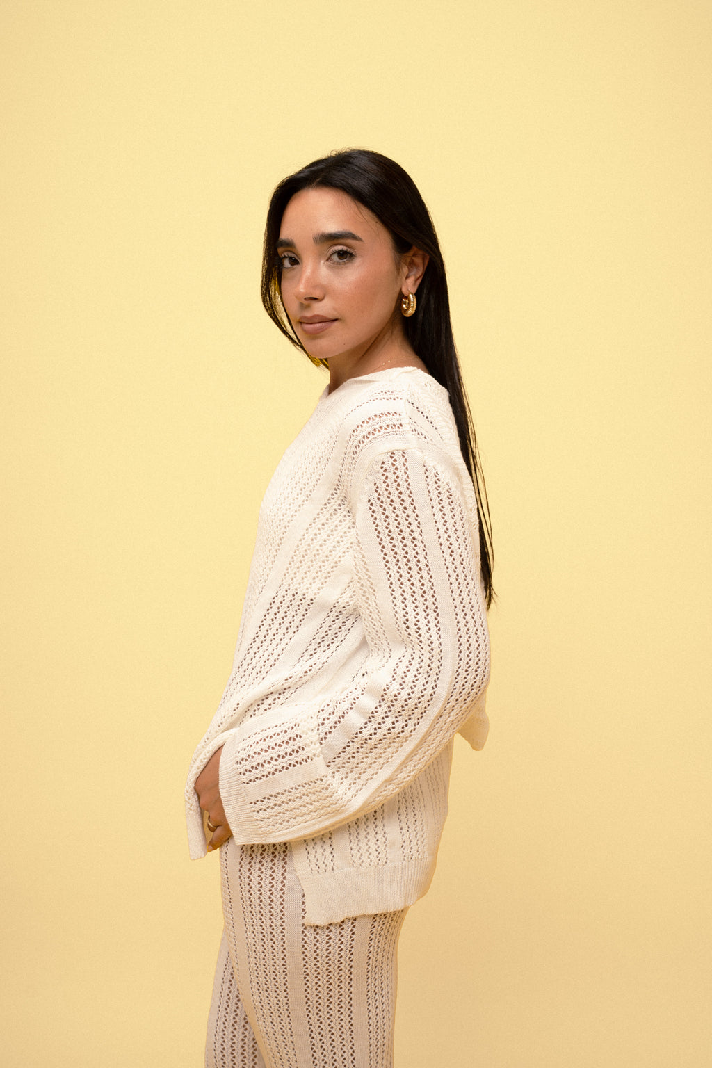 The Woven Set Off-White