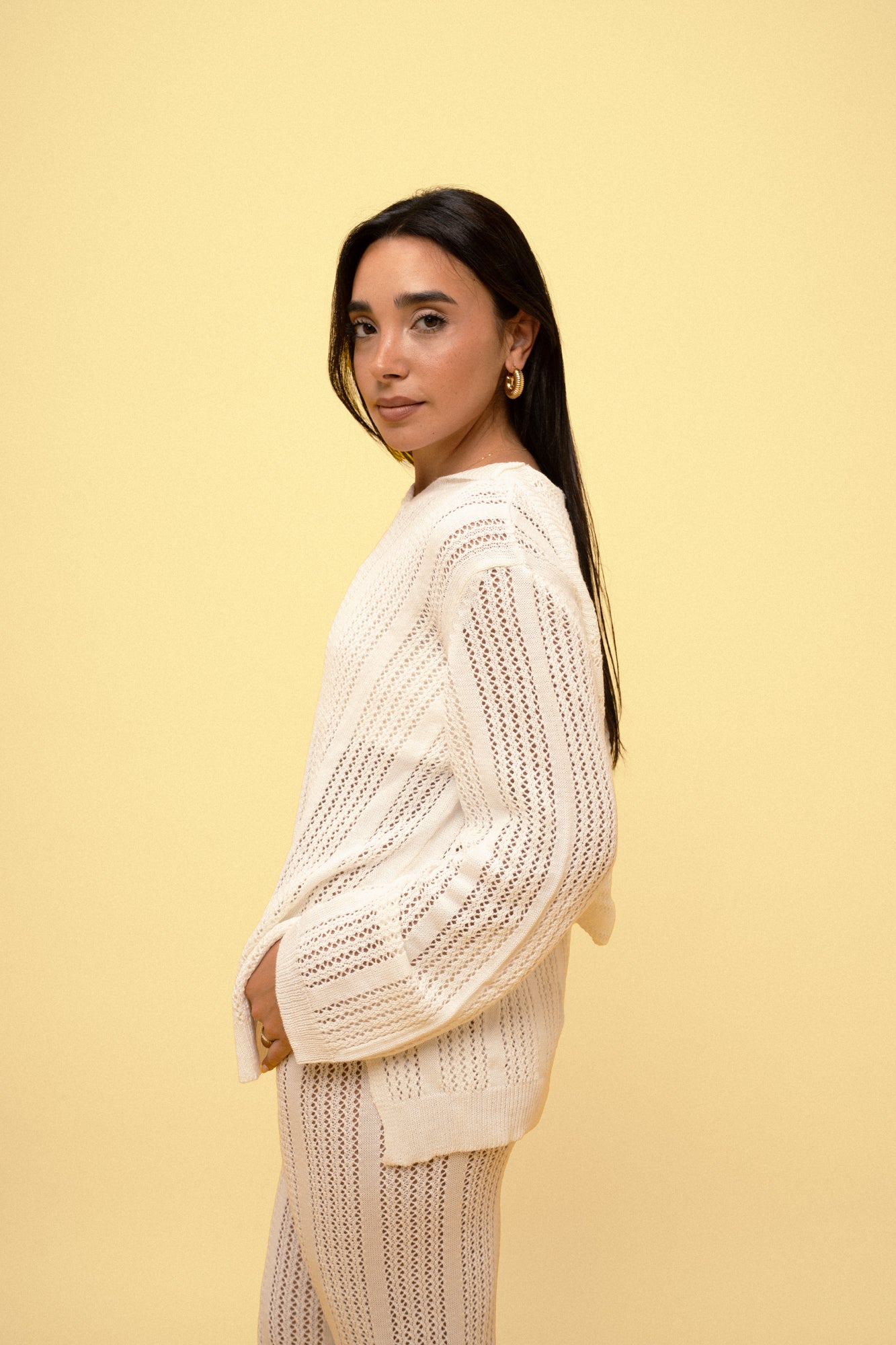The Woven Set Off-White