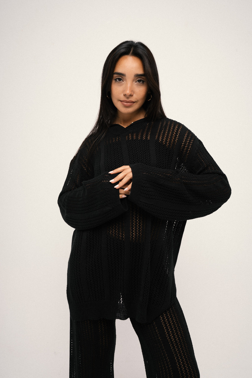 The Woven Set Black