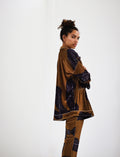 Velvet Set  - Brown